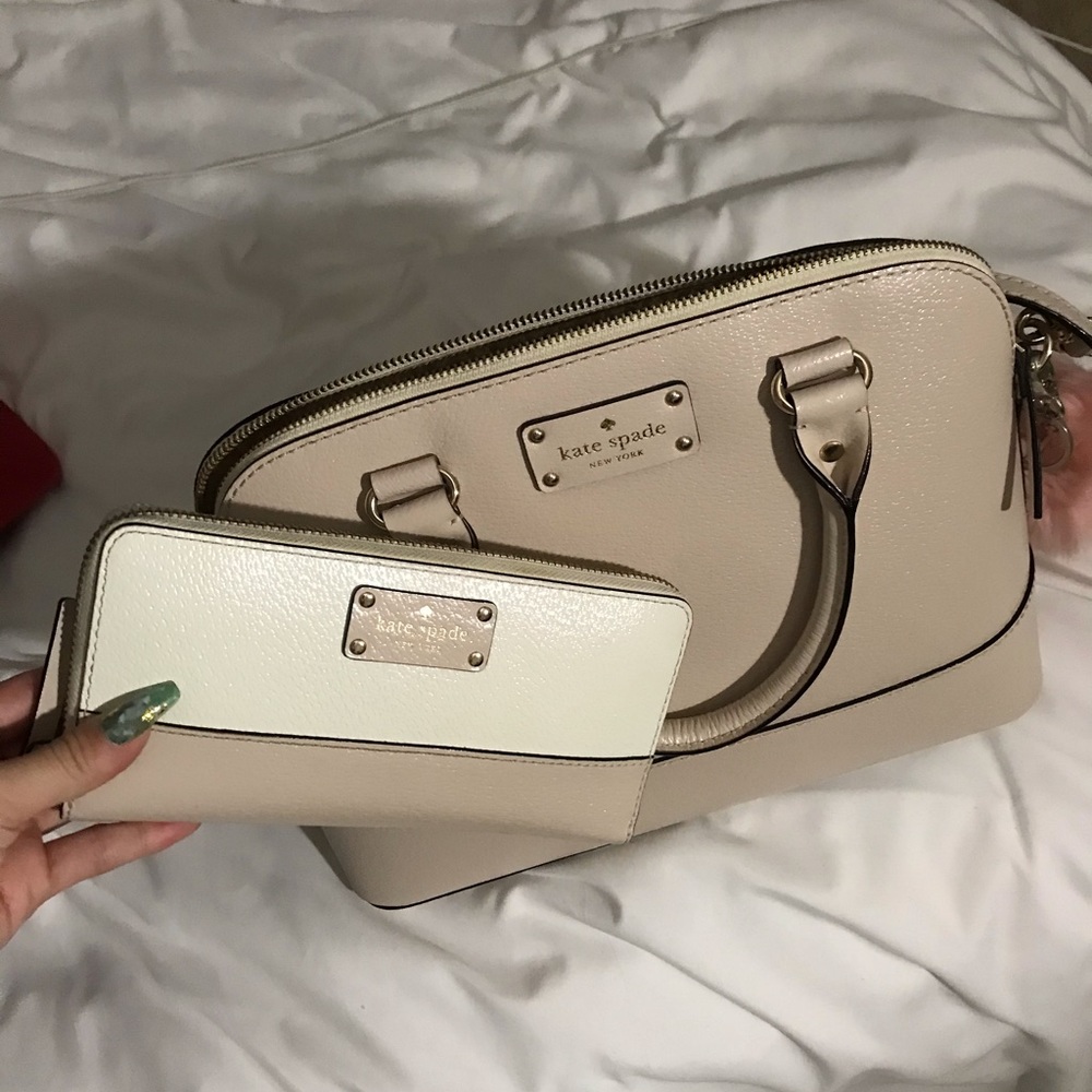 AUTHENTIC kate spade rachelle  and matching wallet